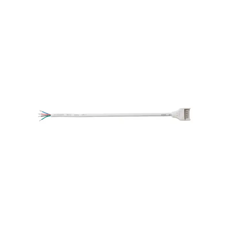 Vízálló csatlakozó 15 cm-es 4 vezetékes smd 10 mm-es nyák-ba 4 tűs (RGB), LED szalag SMD 10 mm-hez, Optonica, 6565 Korlátozott ajánlat