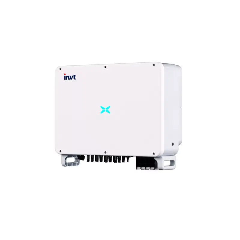 Szuper akció Invt napelemes hálózati inverter 50kw 400v 3f 4mmpt, IP66, 12 db akkumulátor / 1 db vezérlő, Optonica, 9484