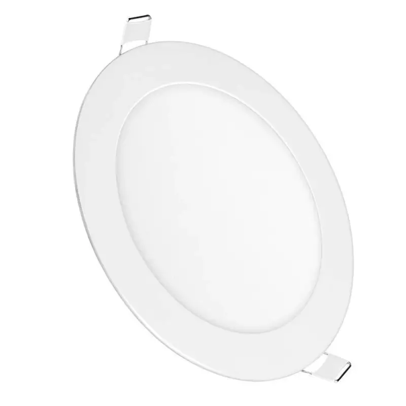 LED mini panel kerek otthoni kiadás, 12W, 2800K, meleg fehér, 900 lm, fehér, Optonica, 2478 Akció