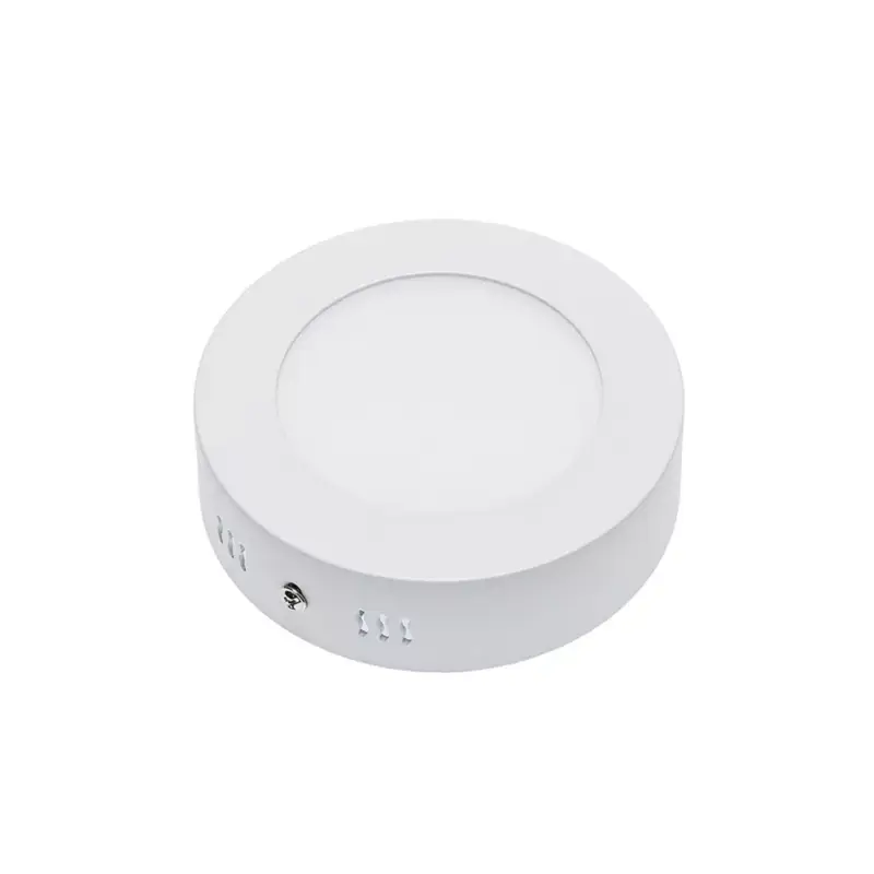 LED felületre szerelhető, kerek panel ac85-260v, 6W, 4500K, természetes fehér, 480 lm, Optonica, 2402 Prémium