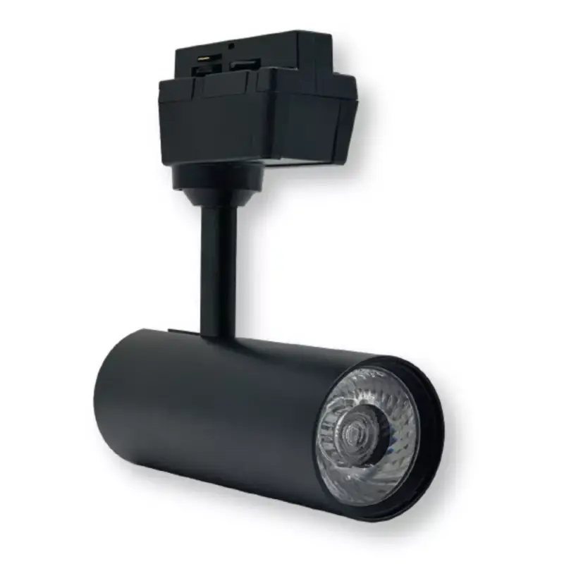 LED sínlámpa 12w 220v bridgelux cob chip feketetel, 4000K, természetes fehér, 1200 lm, Optonica, 15101 Kiárusítás