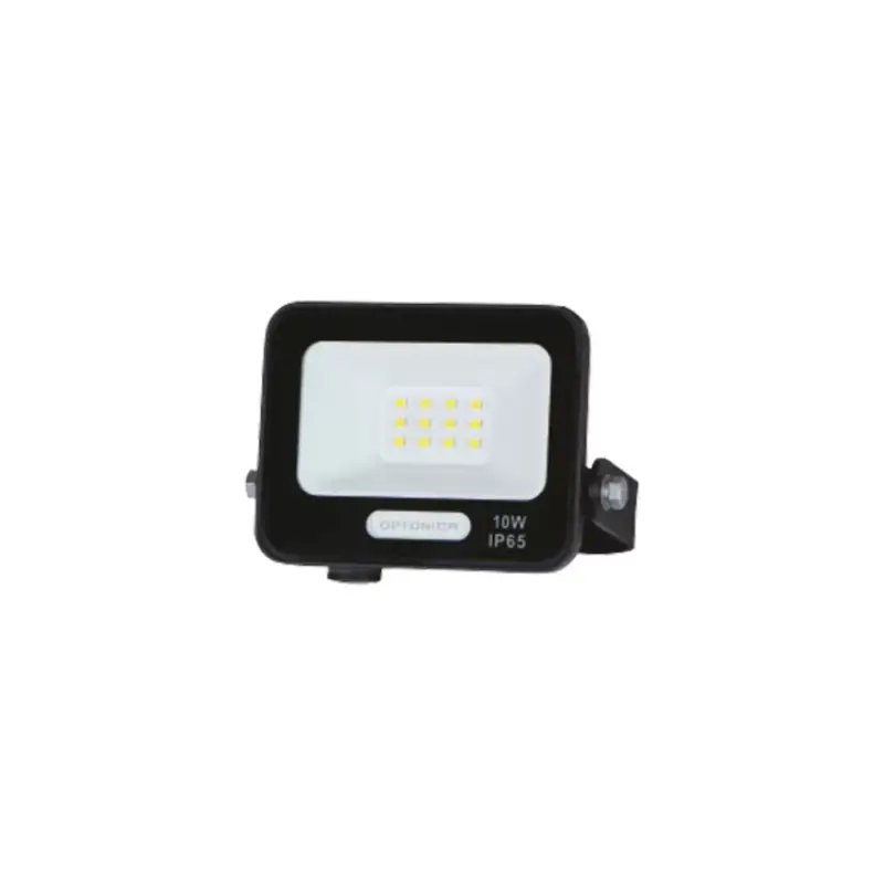 LED smd reflektor, fekete, IP65, 15 cm-es kábellel, 10W, 4000K, természetes fehér, 900 lm, Optonica, 15817 Olcsó
