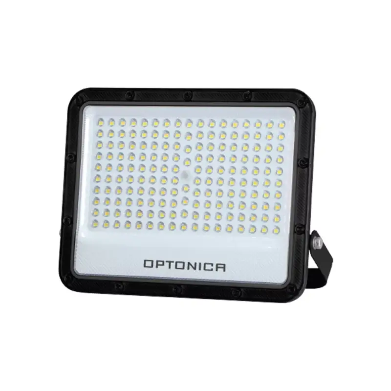 Szuper akció LED smd reflektor feketetel, IP65 - LUMILEDS chip, 100W, 4000K, természetes fehér, 10000 lm, Optonica, 15887