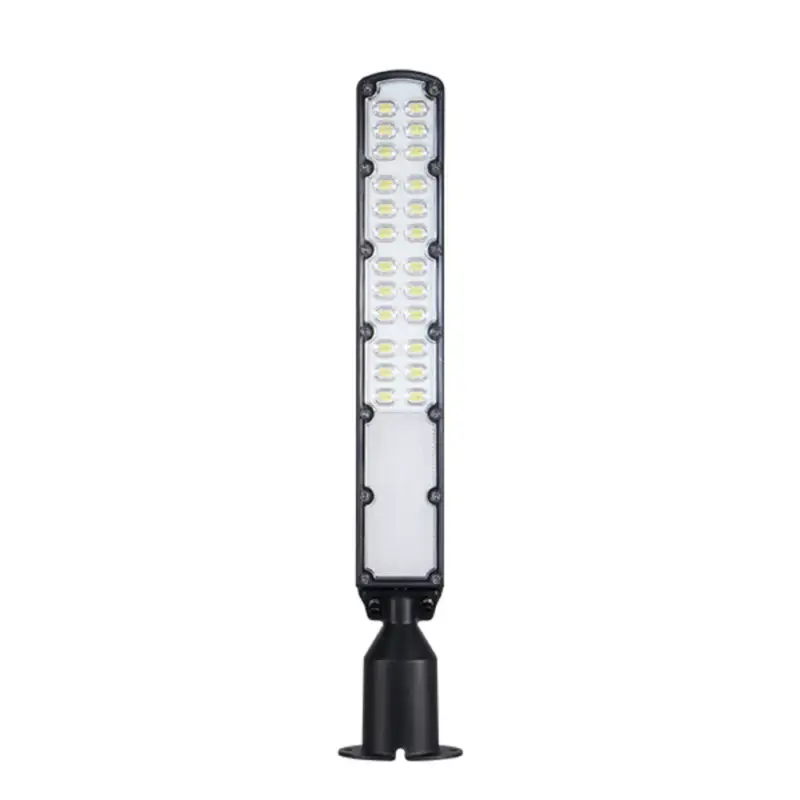 Végkiárusítás LED utcai lámpa sanan-chip 75x130° 3 év garancia, 100W, 6000K, hideg fehér, 10000 lm, IP65, Optonica, 9235