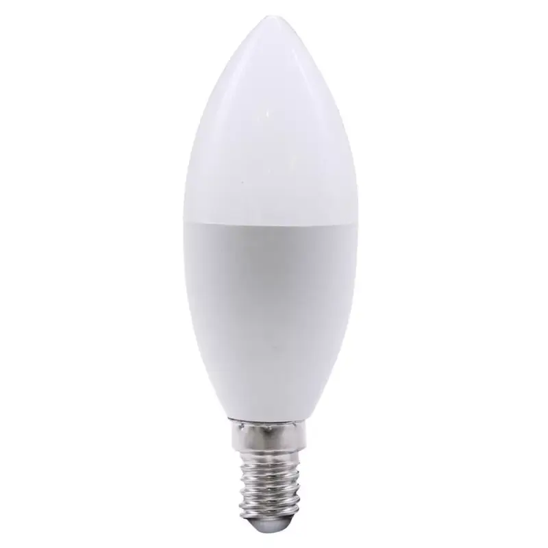 LED gyertya c38 E14 10w 6000k, hideg fehér, 1000 lm, 13 db elem / 1 db vezérlő, Optonica, 11401 Azonnal elérhető