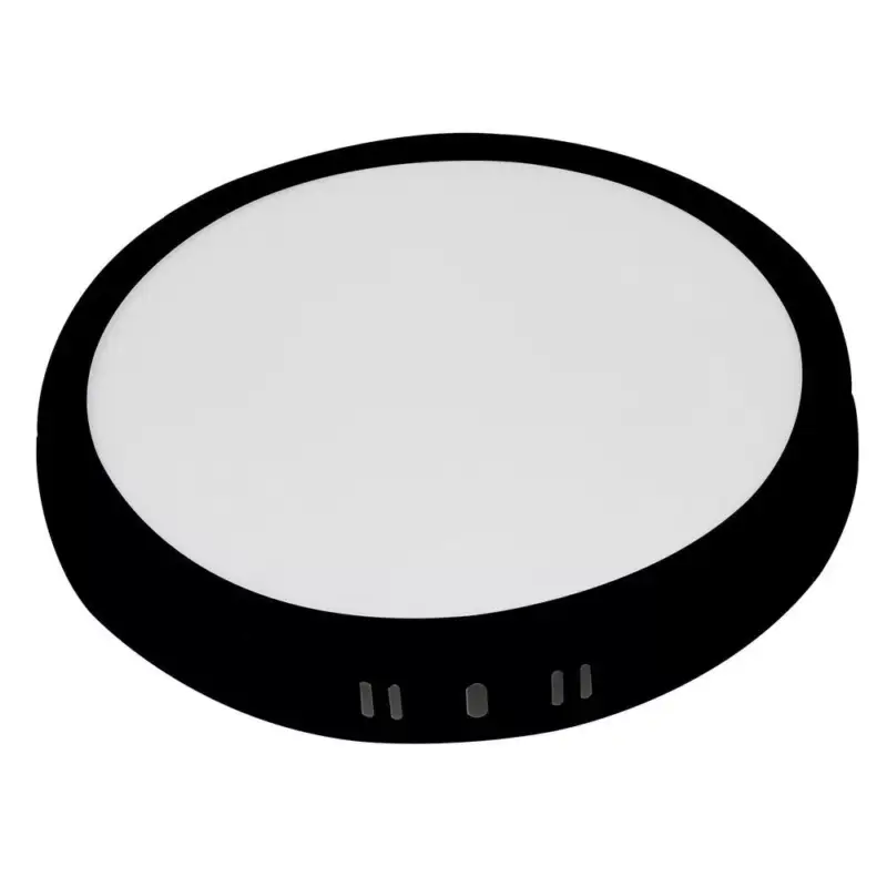 24w LED felületre szerelhető panel kerek, 3CCT, fekete, 1680 lm, Optonica, 12932 Exkluzív ajánlat