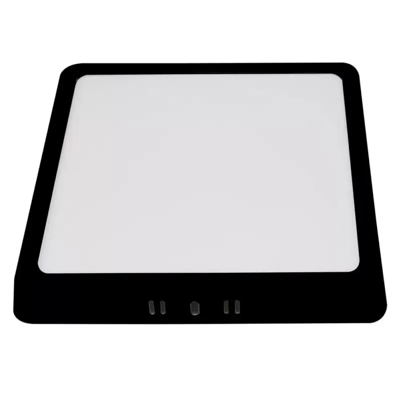 24w LED felületre szerelhető panel, négyzet alakú, 3CCT, fekete, 1680 lm, Optonica, 12936 Kihagyhatatlan ajánlat