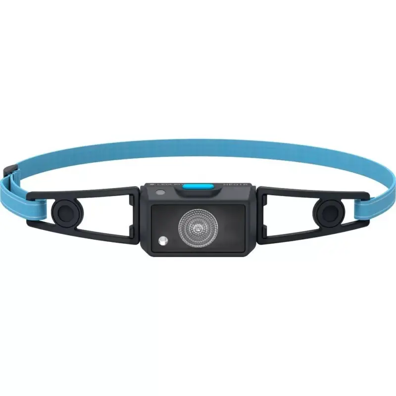 Olcsóbb LEDLENSER NEO1R 250lm tölthető futó-túra fejlámpa 80m Li-ion/ Fekete/kék