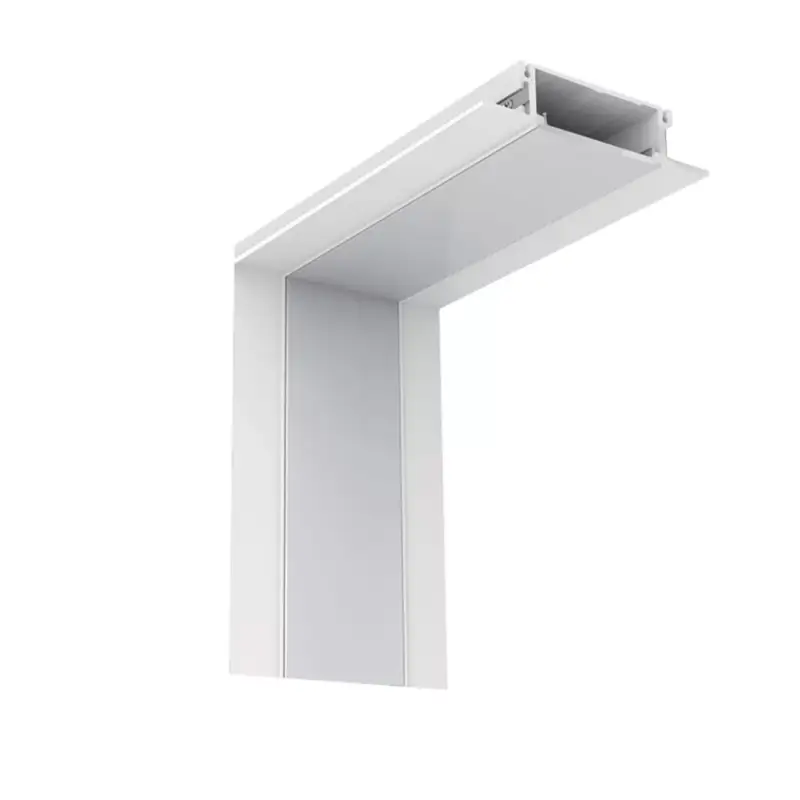 BELSŐ SAROKELEM S48 LED PROFILHOZ FEHÉR SÜLLYESZTETT Expressz kézbesítés