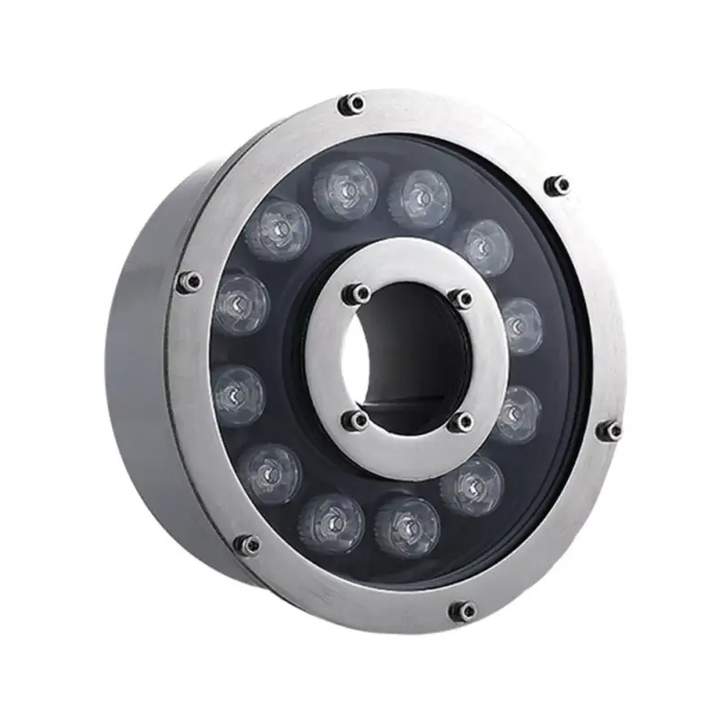 LED FOUNTAIN LIGHT 12W RGB, IP68 WITH REMOTE Biztonságos fizetés