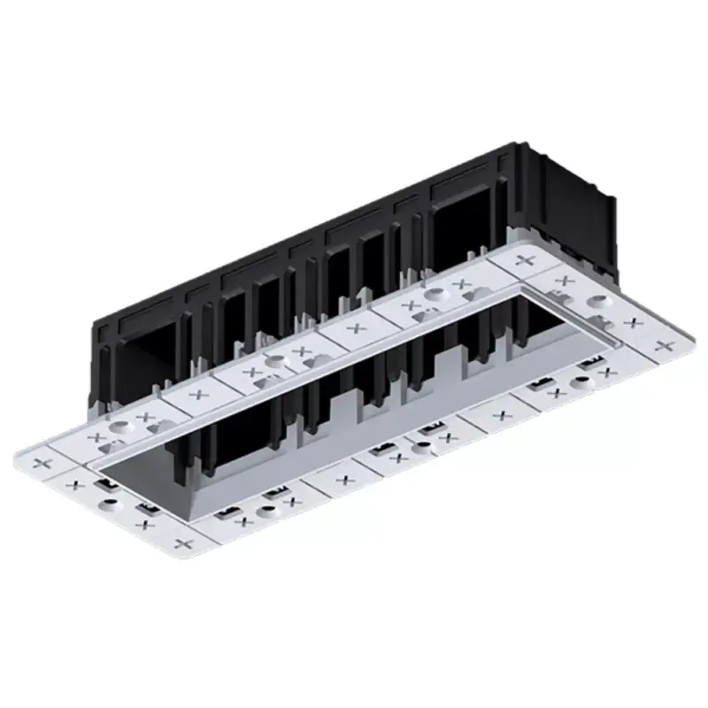 Korlátozott ajánlat MODENA 4 MODULE RECESSED BOX WITHOUT FRAME