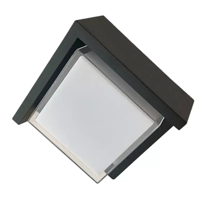 GRF341 LED WALL LAMP 10W 4000K IP44 BLACK Kedvezményes ár