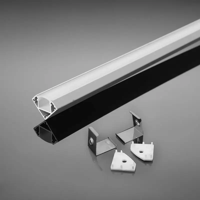 Azonnali szállítás LED szalag profil, fehér/fehér fedő, 2000mm, V-TAC, 3364