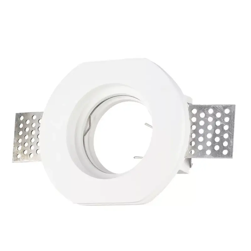 Ajánlat LED spotlámpa keret kerek, GU10, fehér, V-TAC, 3650