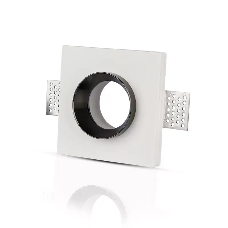 LED spotlámpa keret négyzet alakú, GU10, fehér, fekete, V-TAC, 3148 Vedd meg online