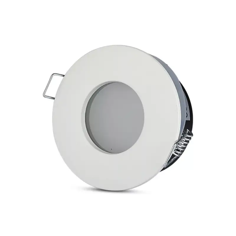 Gyors kiszállítás LED spotlámpa keret kerek, GU10, fehér, IP54, V-TAC, 3613