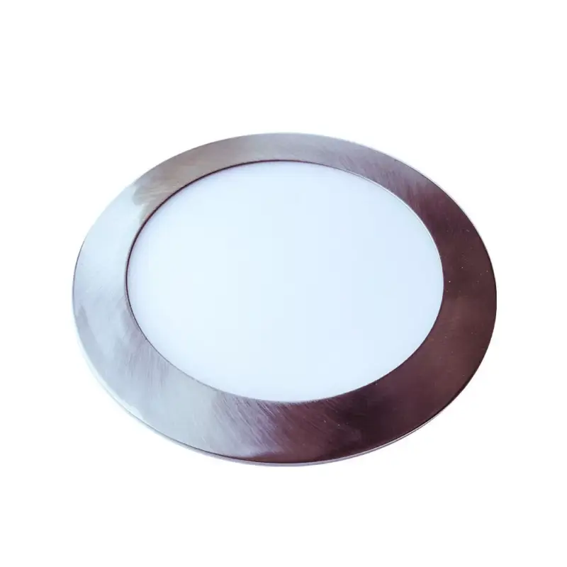 LED mini panel vékony, süllyesztett, 24w, 3000K, meleg fehér, 2000lm, 120°, szatén nikkel, CRI>80, V-TAC, 6355 Legnépszerűbb
