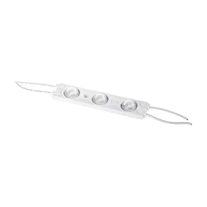 Kedvezmény LED modul 3 db SMD2835 fényforrással, 1,5w, kék, 120lm, 120°, CRI>75, IP67, V-TAC, 5127
