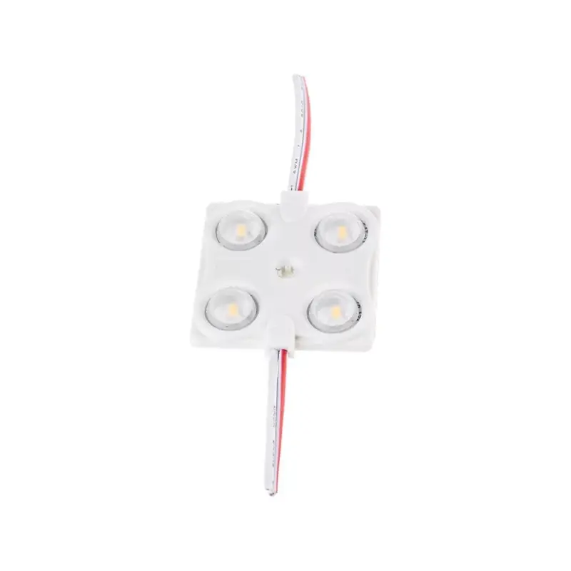 Legnépszerűbb LED modul 4 db SMD2835 fényforrással, 1,44w, kék, 120lm, 160°, CRI>75, IP68, V-TAC, 5132