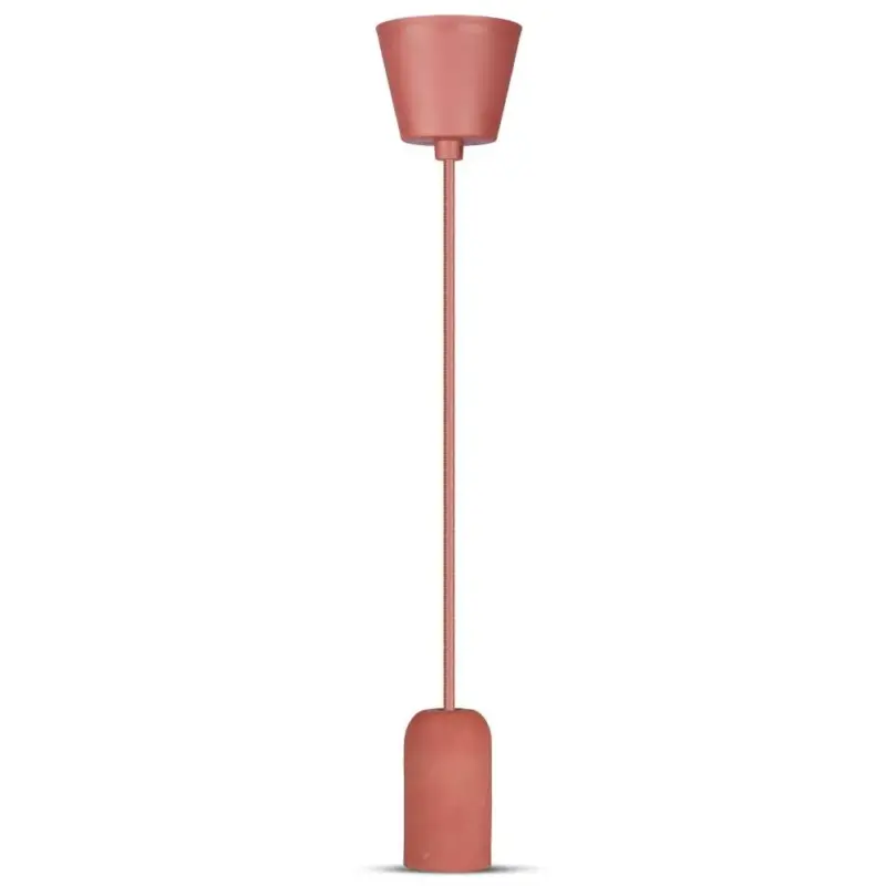 Kedvezményes ár Beton függeszték, E27, piros, V-TAC, 3743