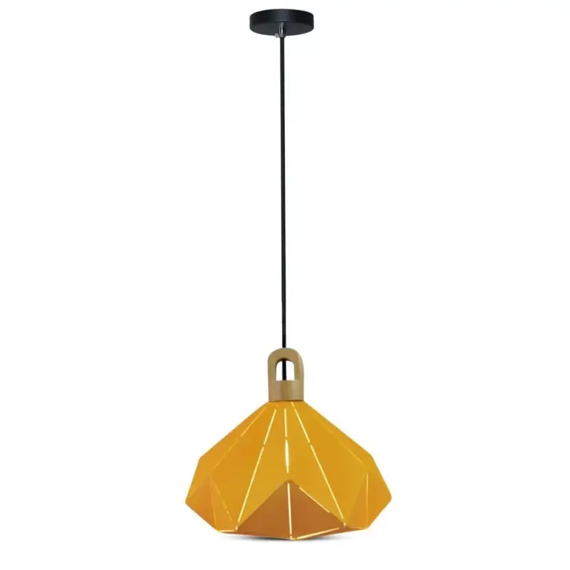 Függeszték, prizma, E27, sárga, V-TAC, 3950 Csak ma