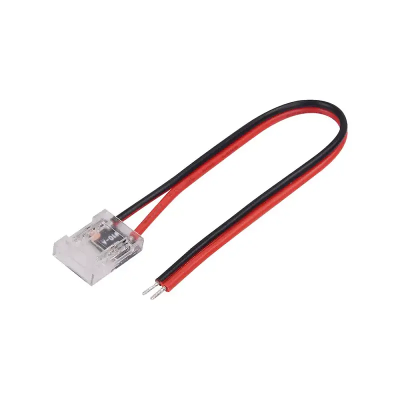 Biztonságos fizetés LED szalag tartozék - 10 mm-es COB betáp csatlakozó, V-TAC, 2665