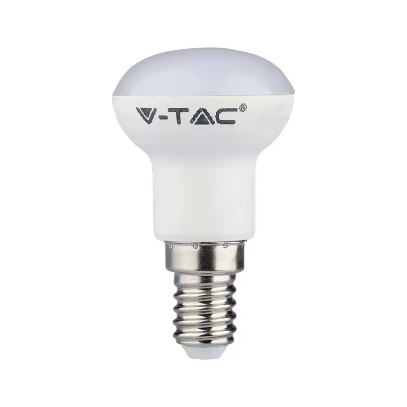 LED izzó Reflektor PRO, 2,9w, 6500K, hideg fehér, 250lm, E14, 120°, fehér, CRI>80, V-TAC, 21212 Kedvezményes ár