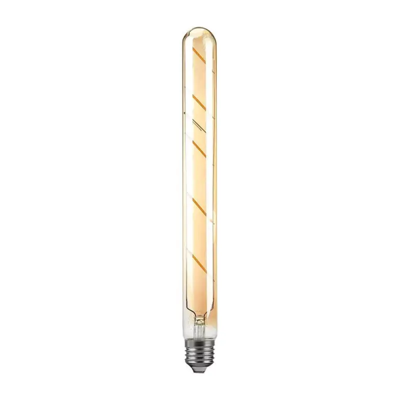 LED izzó T30 E27, 5w, 2200K, meleg fehér, 500lm, 300°, borostyán, CRI>80, V-TAC, 217142 Vedd meg most