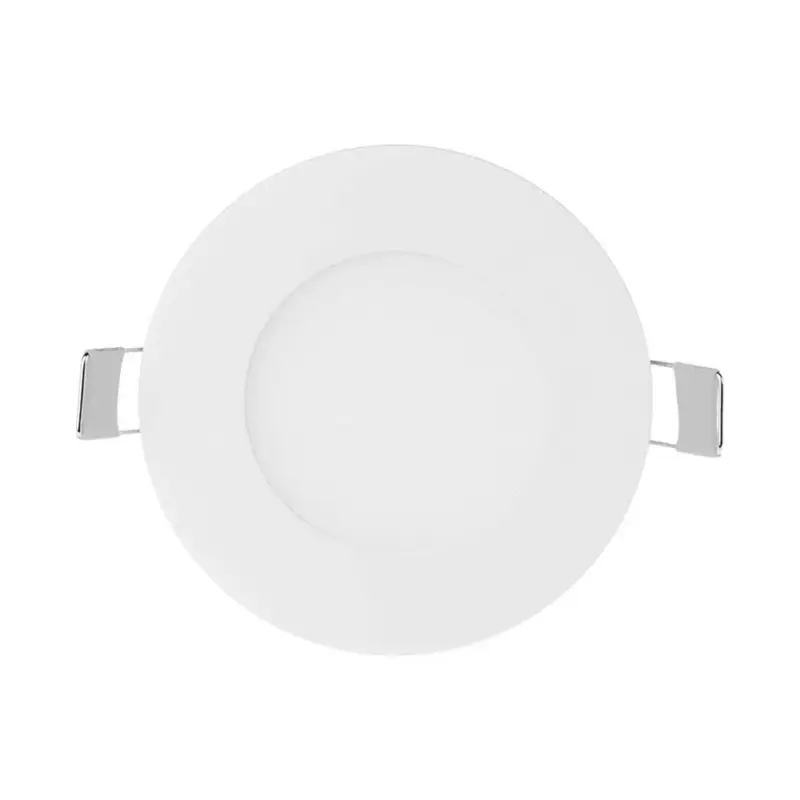 LED mini panel prémium kerek, süllyesztett, 3w, 4000K, természetes fehér, 130lm, 120°, fehér, CRI>80, V-TAC, 216293 Árcsökkenés