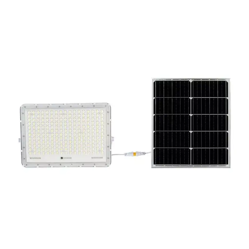 Napelemes LED reflektor távirányítóval, 6400K, hideg fehér, 2600lm, 120°, fehér, IP65, V-TAC, 7847 Árengedmény