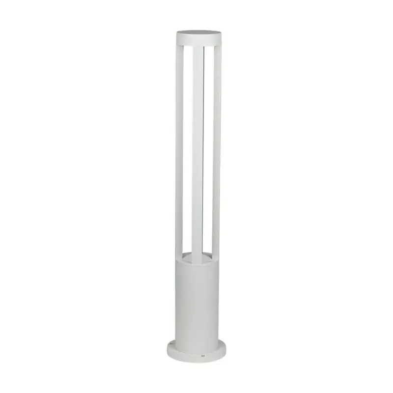 Végkiárusítás Kültéri 80 cm-es oszloplámpa, 10w, 4000K, természetes fehér, 1000lm, 110°, fehér, CRI>80, IP65, V-TAC, 128326