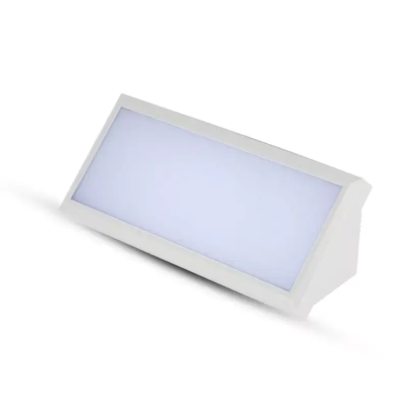 Kültéri LED fali lámpa, 12w, 6400K, hideg fehér, 1250lm, 110°, fehér, CRI>80, IP65, V-TAC, 6815 Árengedmény