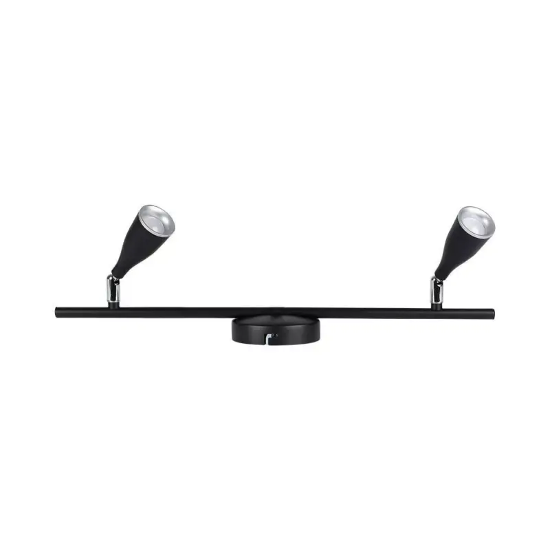 LED fali spot lámpa fej, 9w, 4000K, természetes fehér, 840lm, 100°, fekete, V-TAC, 218269 Biztonságos vásárlás