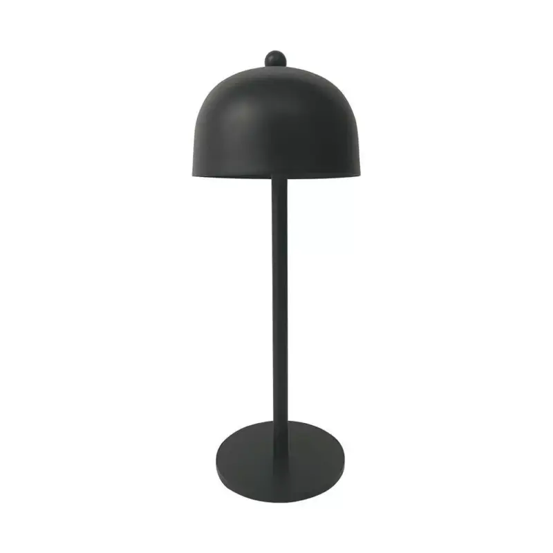 Akciós ár Újratölthető asztali design lámpa, 3w, CCT, 200lm, 120°, fekete, dimmelhető, V-TAC, 7985