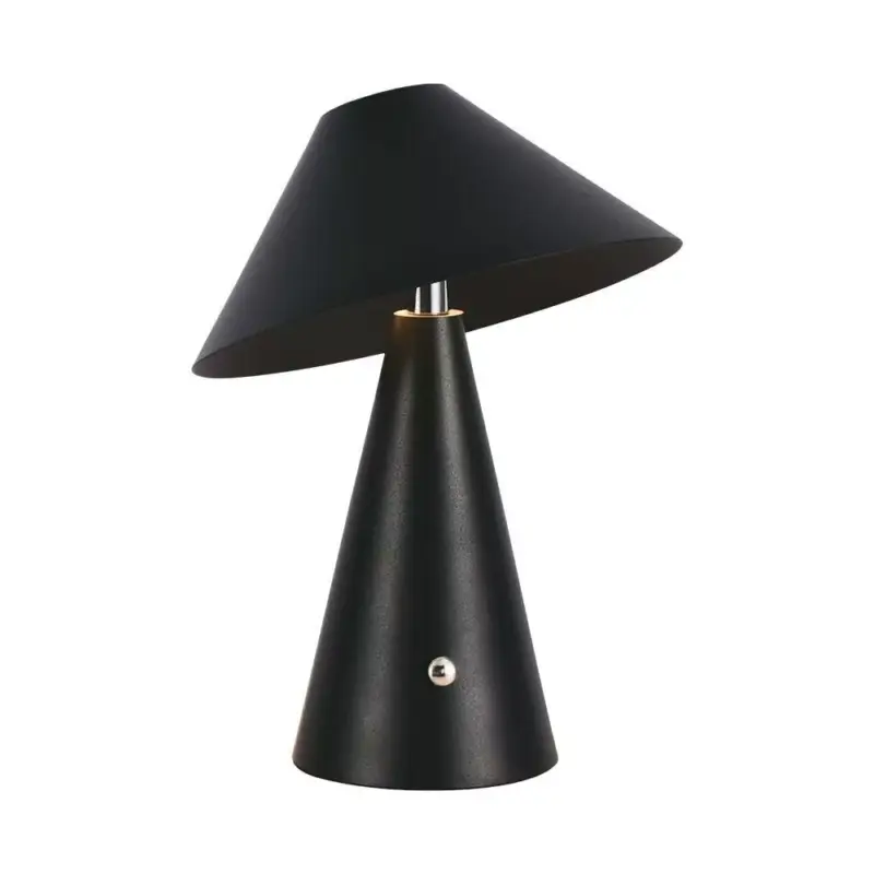 Újratölthető asztali design lámpa, 3w, CCT, 200lm, 120°, fekete, dimmelhető, V-TAC, 7947 Expressz kézbesítés