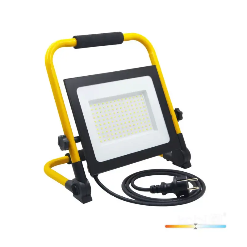 Szuper ajánlat TIGRA Hordozható LED reflektor 100W 4000K IP54 természetes fehér, 8500lm, CRI≥80, KOBI-003938