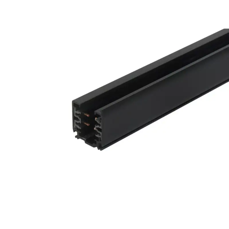 Népszerű 3 fázisú sínrendszer LUMICANTO 2m fekete PRIME, LED line, LL-210585