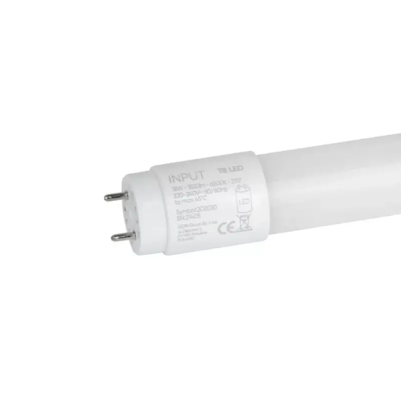 LED fénycső NANO T8 G13 4000K 18W 1820lm 230V 270° 120cm PC LITE, természetes fehér, CRI≥80, LED line, LL-216761 Árcsökkenés