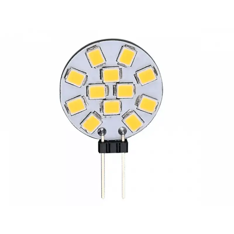 G4 LED izzó, 12 V AC/DC, 2W, meleg fehér, 3000K, 140lm, CRI≥80, 12V, LED line, LL-243929 Akció