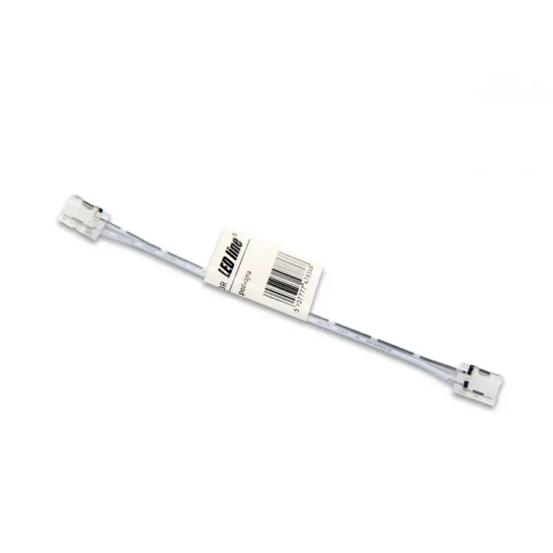 COB LED szalag click csatlakozó dupla 10 mm-es 2 tűs kábellel, LED line, LL-478368 Legnépszerűbb