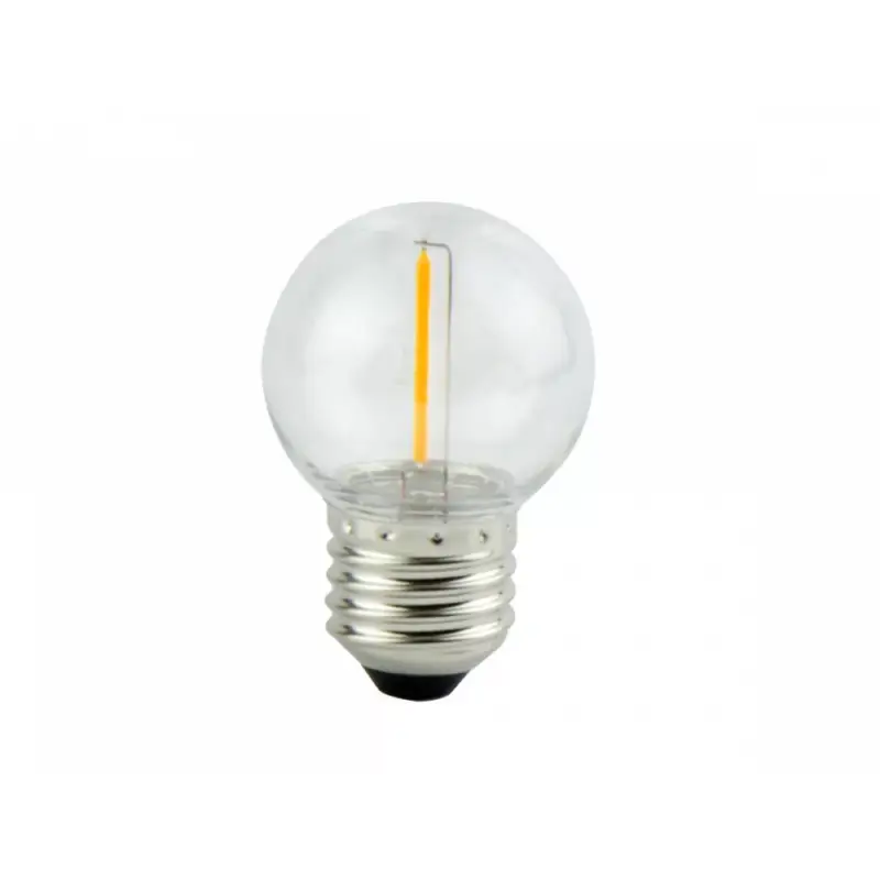 E27 LED izzó, 1W, izzószálas hatású, meleg fehér, 2700K, 50lm, CRI≥80, LED line, LL-478542 Kihagyhatatlan ajánlat