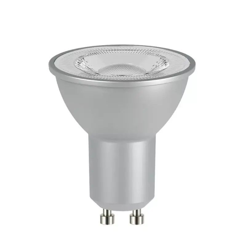 Exkluzív ajánlat LED lámpa, égő, szpot, GU10 foglalat, CRI≥95, 580lm, természetes fehér, 4000K, ezüst, IQ-LED, Kanlux, 35244