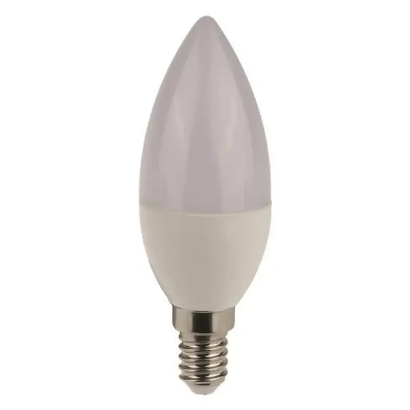 Legjobb ár LED izzó gyertya C37 7W E14 4000K 220-240V, természetes fehér, 630lm, Eurolamp, 991094