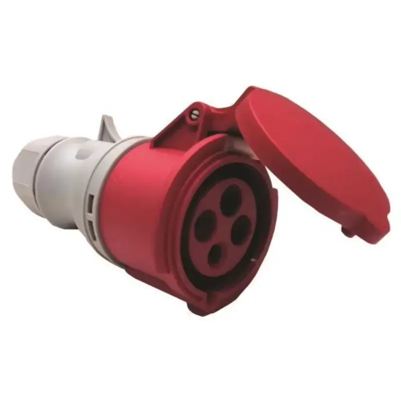 Kedvezmény Ipari lengő csatlakozó dugaljzat4X32A 380-415V IP44, Eurolamp, 447446