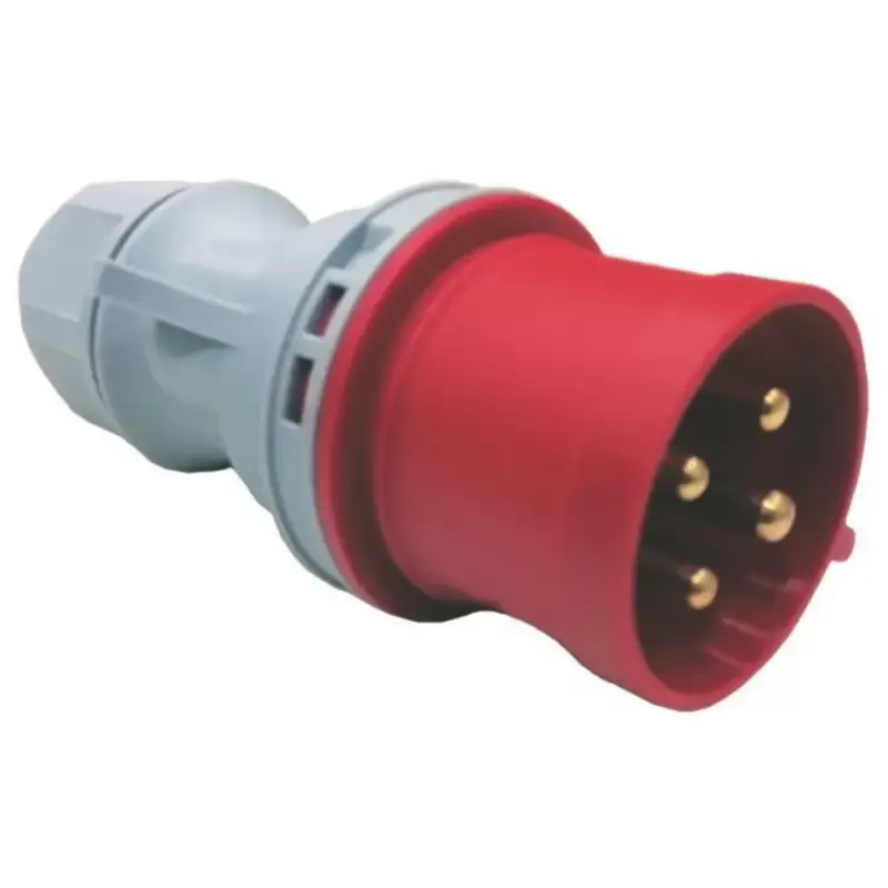 Kedvezményes ár Ipari lengő csatlakozó dugó 4X32A 380-415V IP44, Eurolamp, 574820