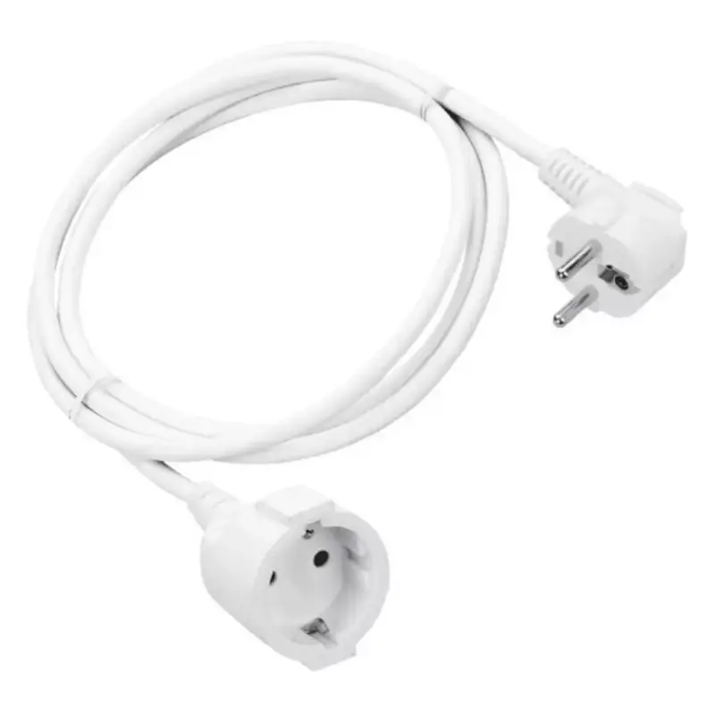 Ne maradj le Földelt hálózati hosszabbító fehér 3Χ1.5mm7m 16A 220-240V, Eurolamp, 939751