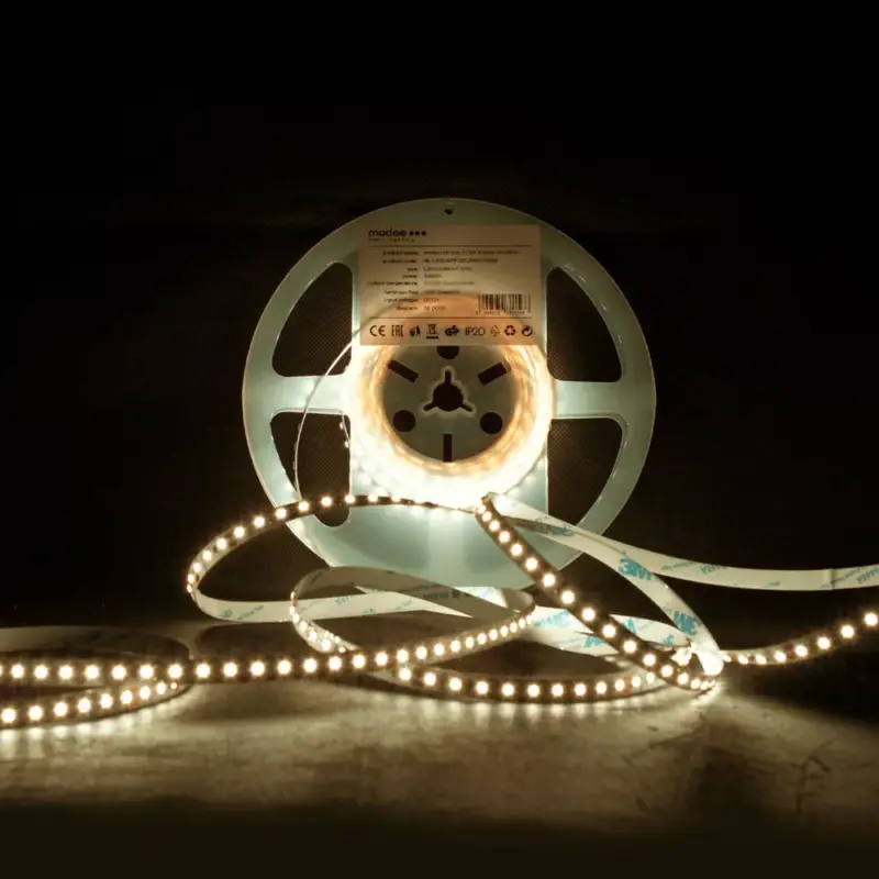 Modee LED Szalag DC12V 9,6W/m 120LED/m 8mm IP20 4000K (1080 lumen/m) B5 Újdonság
