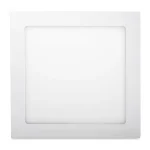 Azonnal elérhető Fehér süllyeszthető LED-panel, szögletes, 225 x 225mm, 18W, szabályozható fényerősséggel