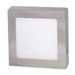 Ne maradj le Ezüst rögzíthető LED-panel, szögletes, 170 x 170mm, 12W