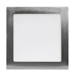 Legjobb ár Ezüst süllyeszthető LED-panel, szögletes, 225 x 225mm, 18W